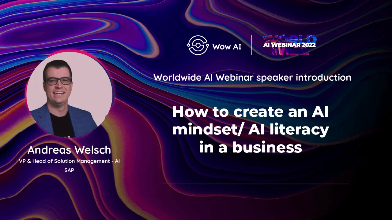 How to create an AI mindset/ AI literacy in a business